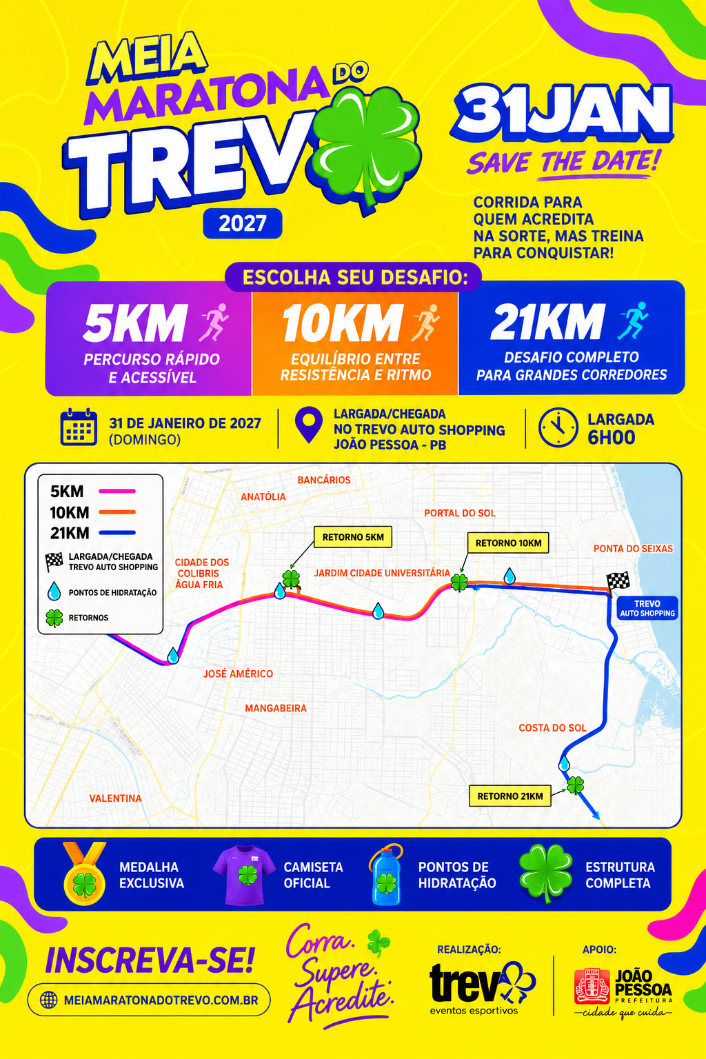 MEIA MARATONA DO TREVO 2027